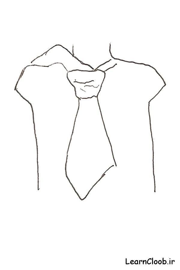 553 آموزش روش صحیح بستن کراوات