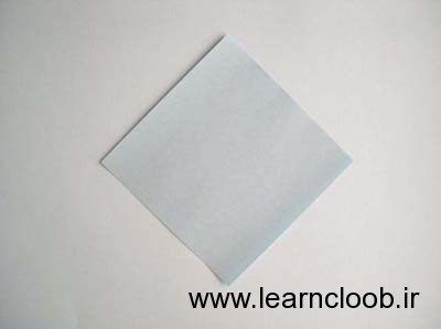 کاغذ ساده مربعی اوریگامی