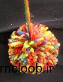 pom pom 51 آموزش ساخت منگوله